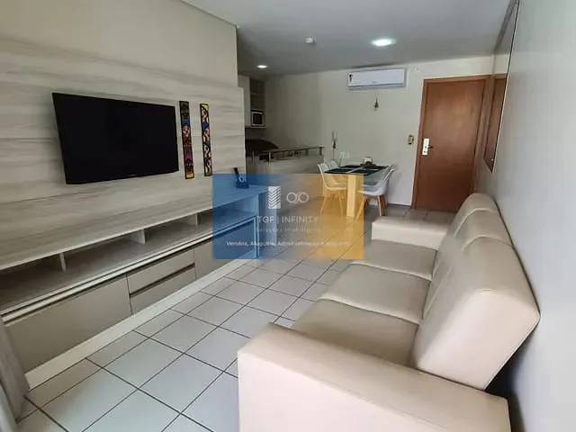 Flat 1 quarto e 1 banheiro, à venda, no bairro Muro Alto em Ipojuca
