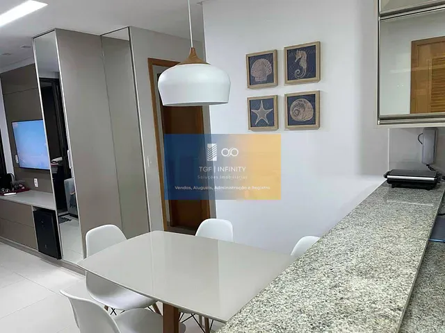 Flat 2 quartos e 1 banheiro, à venda, no bairro Muro Alto em Ipojuca