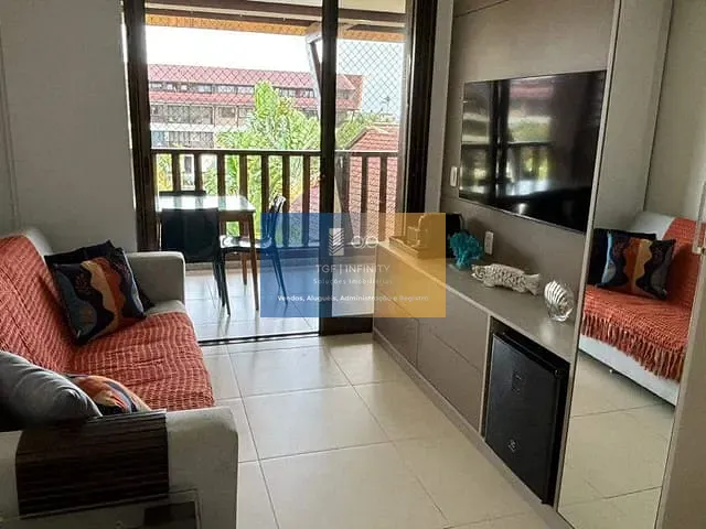 Flat 2 quartos e 1 banheiro, à venda, no bairro Muro Alto em Ipojuca