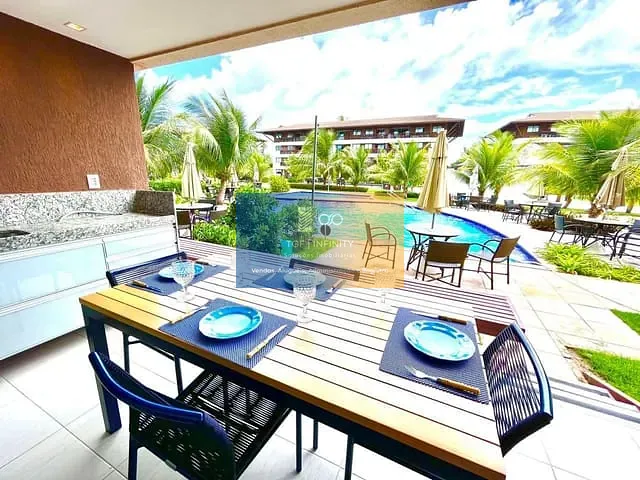 Flat 3 quartos e 1 banheiro, para alugar, no bairro Porto de Galinhas em Ipojuca