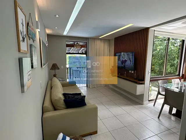 Flat 2 quartos e 1 banheiro, à venda, no bairro Muro Alto em Ipojuca