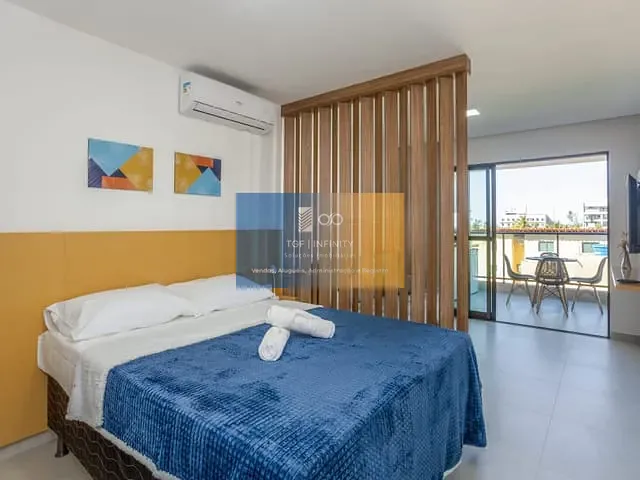 Flat 1 quarto e 1 banheiro, à venda, no bairro Cupe em Ipojuca