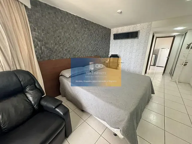 Flat 1 quarto e 1 banheiro, à venda, no bairro Pina em Recife