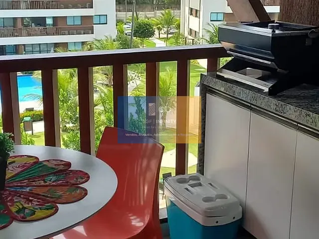 Flat 2 quartos e 2 banheiros, para alugar, no bairro Porto de Galinhas em Ipojuca