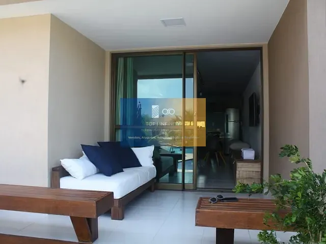 Flat 3 quartos e 2 banheiros, para alugar, no bairro Muro Alto em Ipojuca