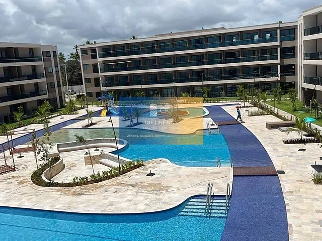 Flat 2 quartos e 2 banheiros, à venda, no bairro Muro Alto em Ipojuca