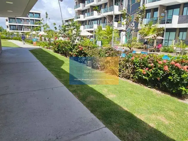 Flat 1 quarto e 1 banheiro, à venda, no bairro Praia de Muro Alto em Ipojuca