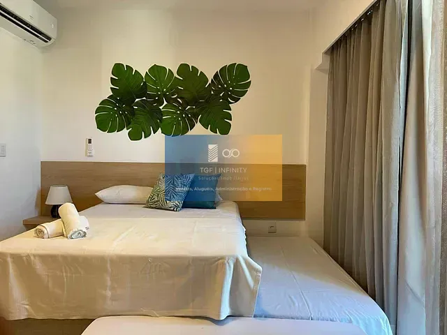 Flat 1 quarto e 1 banheiro, à venda, no bairro Praia de Muro Alto em Ipojuca