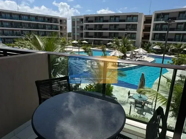 Flat 1 quarto e 1 banheiro, à venda, no bairro Muro Alto em Ipojuca