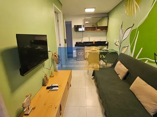 Flat 1 quarto e 1 banheiro, à venda, no bairro Porto de Galinhas em Ipojuca