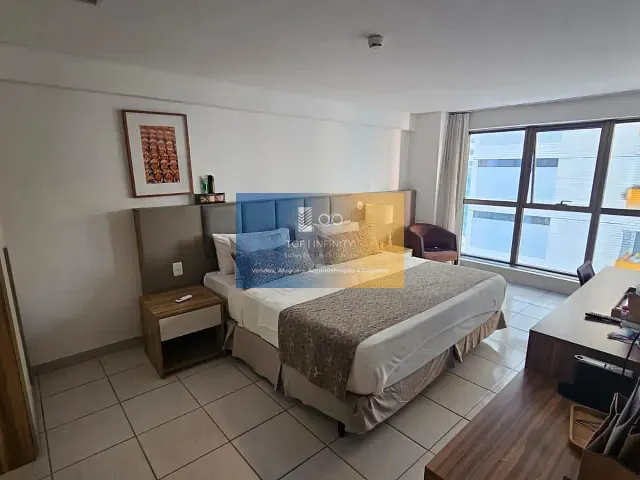Flat 1 quarto e 1 banheiro, à venda, no bairro Pina em Recife