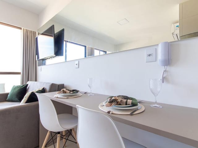 Flat 1 quarto e 1 banheiro, à venda, no bairro Muro Alto em Ipojuca