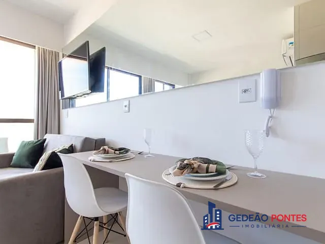 Flat 1 quarto e 1 banheiro, à venda, no bairro Muro Alto em Ipojuca