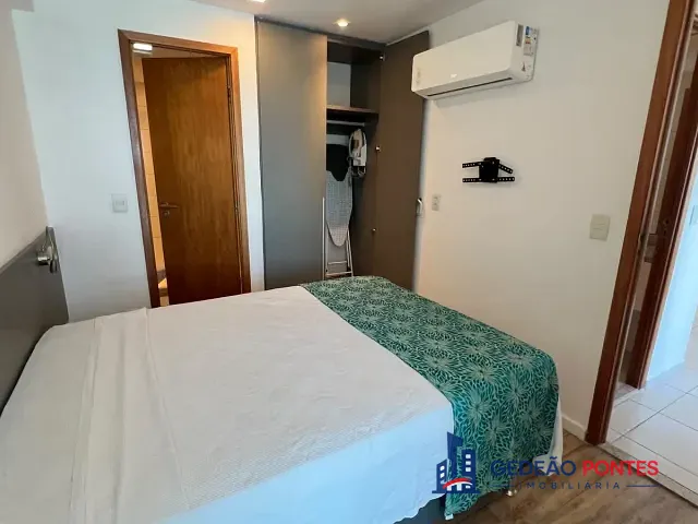 Flat 2 quartos e 2 banheiros, para alugar, no bairro Pina em Recife