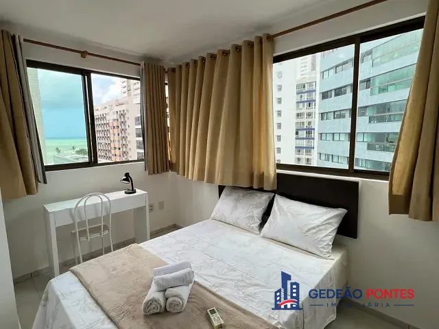 Flat 1 quarto e 1 banheiro, para alugar, no bairro Boa Viagem em Recife