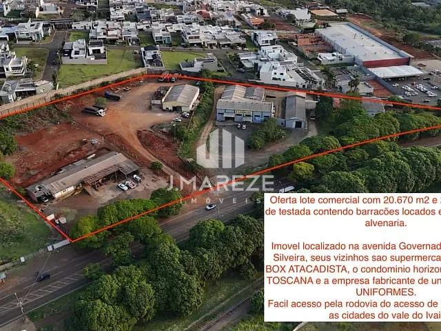 Galpão / Barracão com 20670m², à venda, no bairro Barra Funda em Apucarana