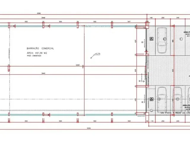 Galpão com 787m², para alugar, no bairro Vila Ipiranga em Londrina