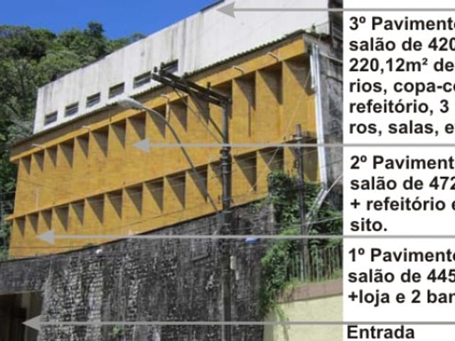 Galpão / Barracão à venda ou para alugar, no bairro Quitandinha em Petrópolis