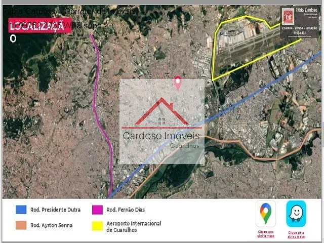 Galpão / Barracão com 10000m², à venda, no bairro Jardim Bom Clima em Guarulhos