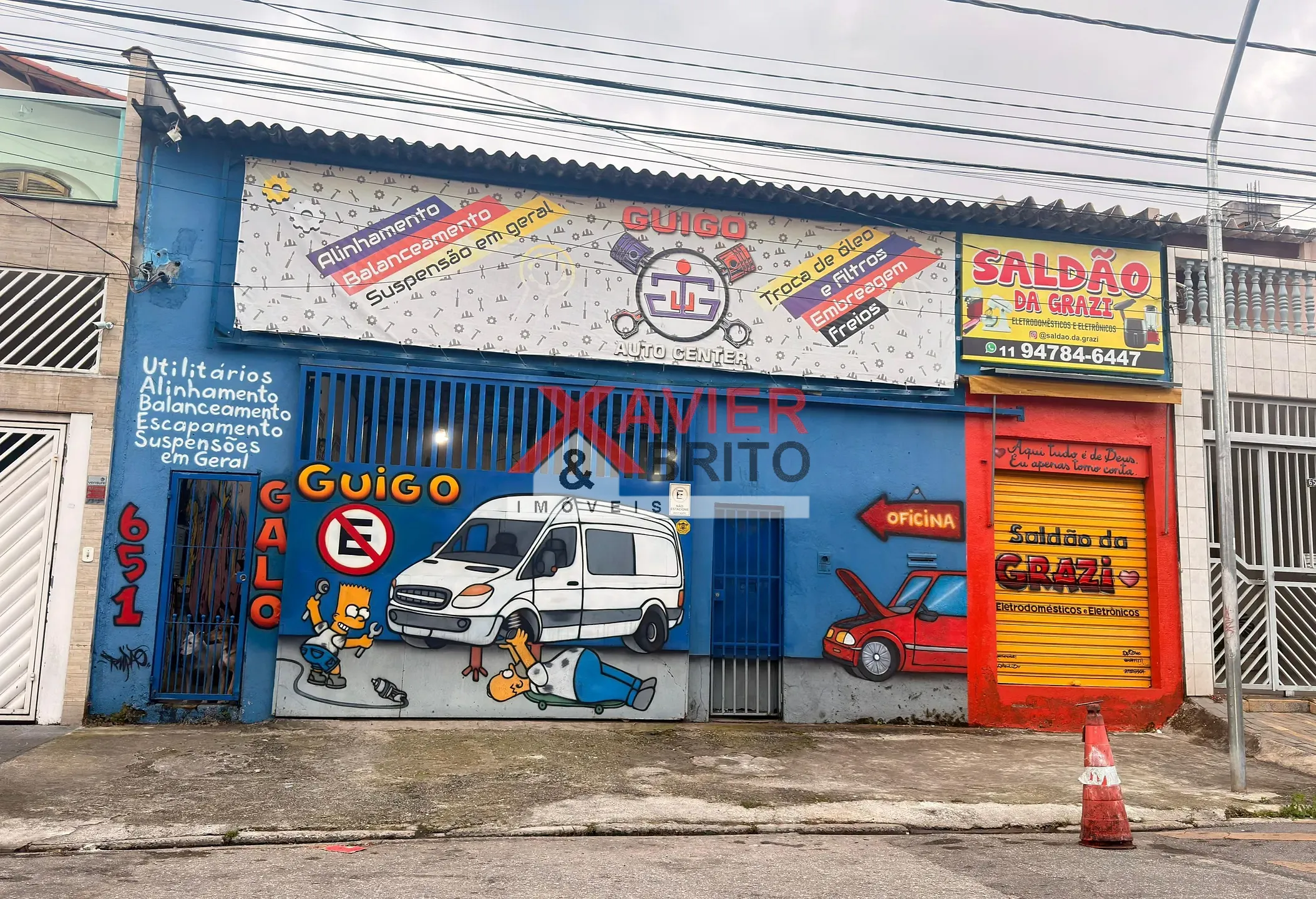 Depósito-Galpão, 250 m² - Foto 1