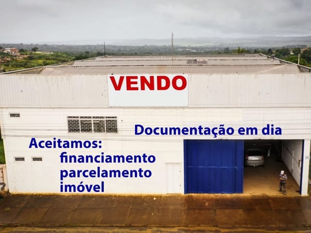 Foto do Galpão / Barracão - Galpão à venda, Parque Estrela Dalva III, Luziânia, GO | Jeziel Mendes Consultoria Imobiliária