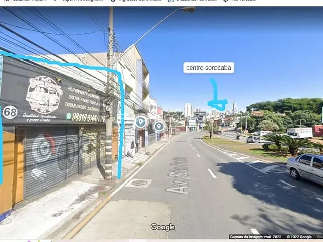 Galpão / Barracão com 415m² 1 quarto e 1 banheiro, à venda, no bairro Além Ponte em Sorocaba