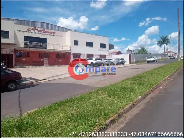Galpão com 1802m² 1 quarto e 1 banheiro, à venda, no bairro Distrito Industrial II em Mococa