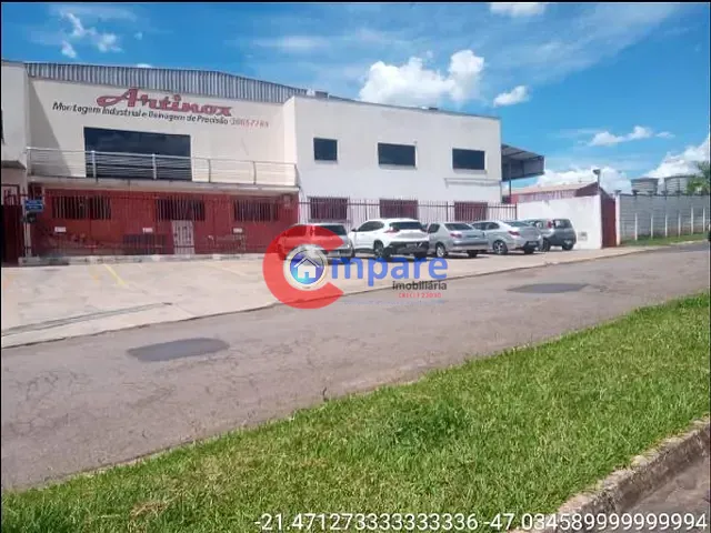 Galpão com 1802m² 1 quarto e 1 banheiro, à venda, no bairro Distrito Industrial II em Mococa