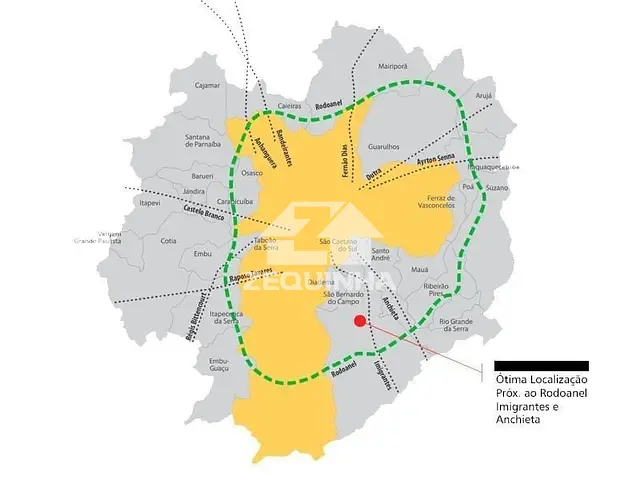 Galpão / Barracão com 3485m², para alugar, no bairro Batistini em Sao Bernardo Do Campo