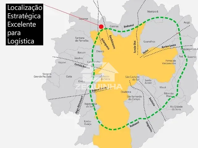Galpão / Barracão com 1416m², para alugar, no bairro Perus em Sao Paulo