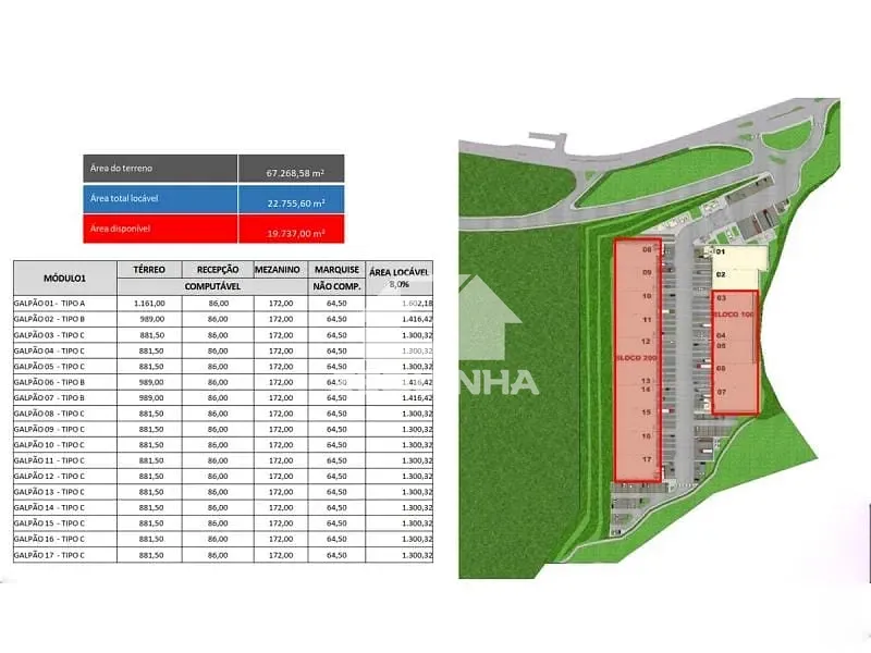Depósito-Galpão, 1416 m² - Foto 3