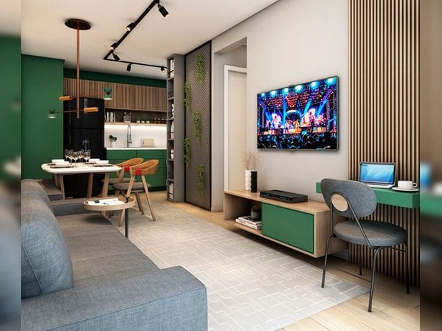 Foto do Apartamento - Garden à venda 2 Quartos, 1 Vaga, 46.93M², Cursino, São Paulo - SP | Sppace Jardim Botânico | Lares e Andares Imóveis