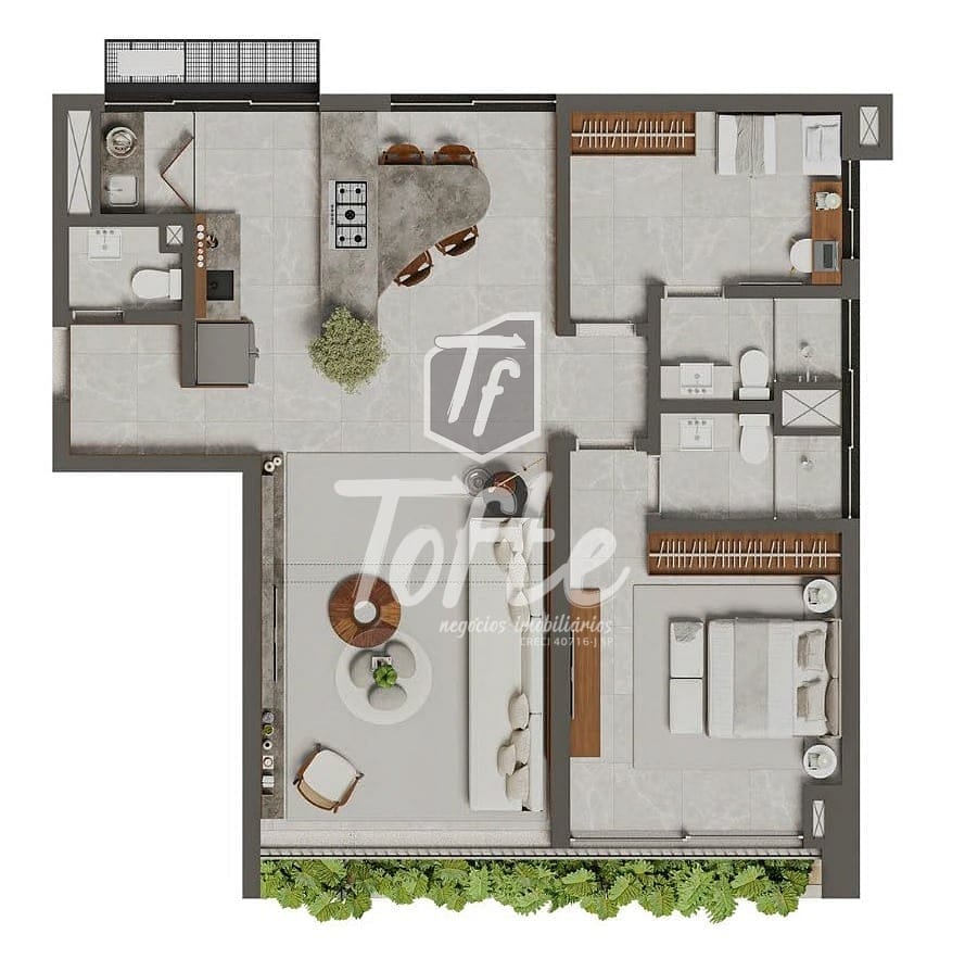 Apartamento à venda com 2 quartos, 83m² - Foto 28