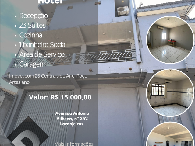 Hotel para alugar, no bairro Independência em Marabá
