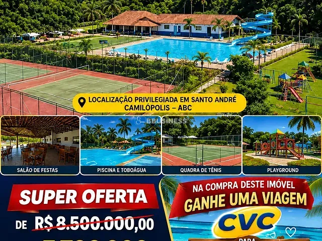 Hotel à venda, no bairro Recreio da Borda do Campo em Santo André