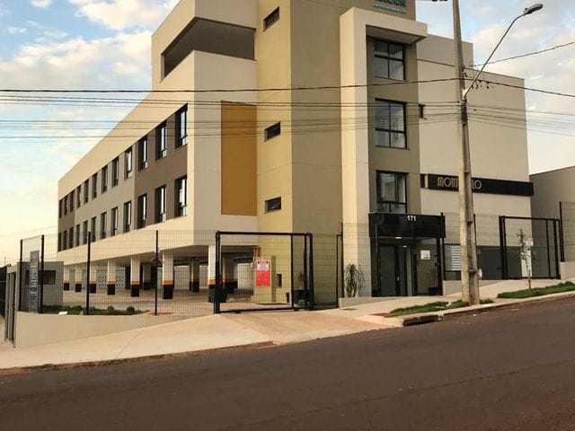 Foto do Kitnet - ALUGUE SEM FIADOR - PRÓXIMO A UTFPR - Kitnet mobiliada no Edifício Monte Belo, Apucarana, PR | J. Mareze Imóveis Ltda