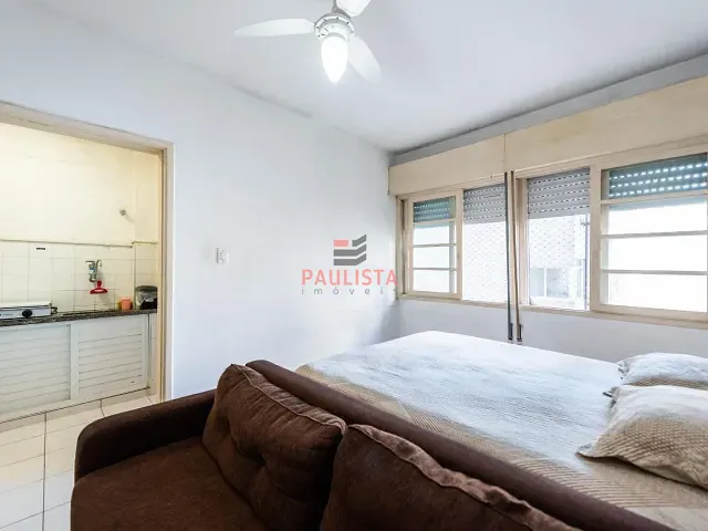 Studio 1 quarto e 1 banheiro, para alugar, no bairro Boqueirão em Santos