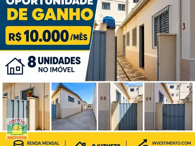 Casa 8 quartos e 8 banheiros, à venda, no bairro Cidade Universitária em Anápolis