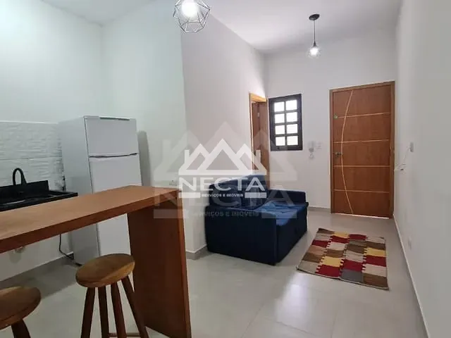 Kitnet com 40m² 1 quarto e 1 banheiro, para alugar, no bairro Parque Balneário Poiares em Caraguatatuba