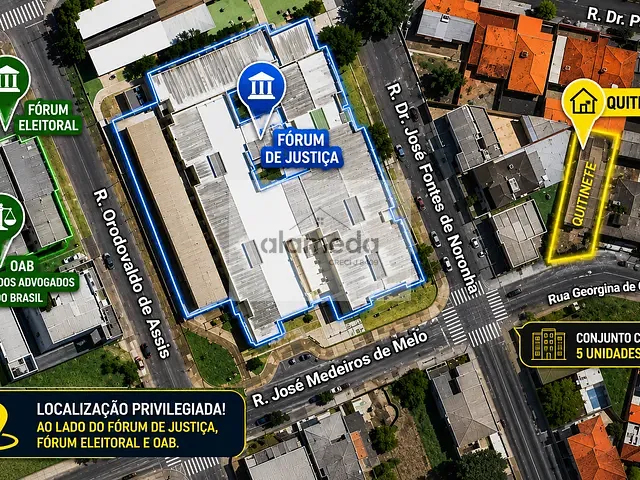 Kitnet com 274m² 5 quartos e 5 banheiros, à venda, no bairro POMPEIA 2 em Jacarezinho