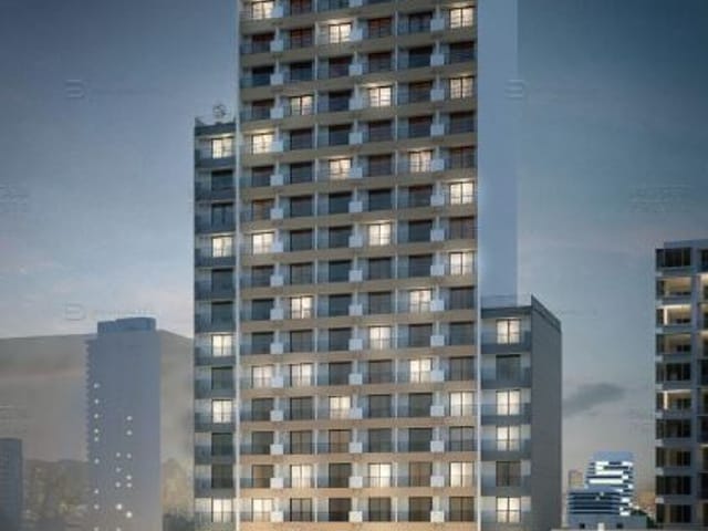 Foto do Kitnet - Kitnet à venda, 23,96m² no 9º andar com vista para Estação Júlio Prestes, Exclusividade, preço abaixo da construtora - Centro, São Paulo, SP | Lares e Andares Imóveis