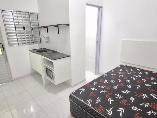 Foto do Kitnet - Ótima Kitnet semi mobiliada com WI-FI incluso para locação, no bairro da  Mooca com áreas comuns com churrasqueira  e lavanderia coletiva. | Thiago Imóveis
