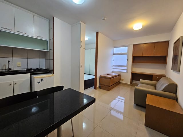 Foto do Kitnet - SEP/SUL 712/912, Asa Sul – Brasília | Grand Ville | Kitnet Mobiliada 25m² com Armários e Vaga de Garagem | ALPHA BRASILIA A IMÓVEIS LTDA.