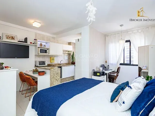 Kitnet com 30m² 1 quarto e 1 banheiro, à venda, no bairro Bigorrilho em Curitiba
