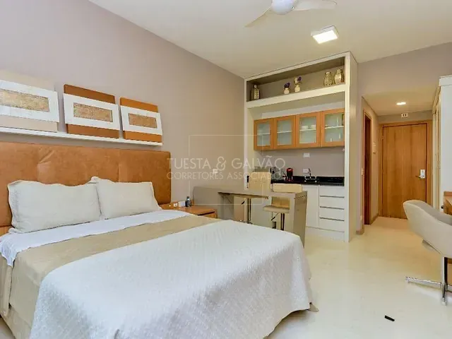 Kitnet com 30m² 1 quarto e 1 banheiro, para alugar, no bairro Batel em Curitiba