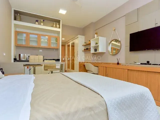 Kitnet com 30m² 1 quarto e 1 banheiro, para alugar, no bairro Batel em Curitiba