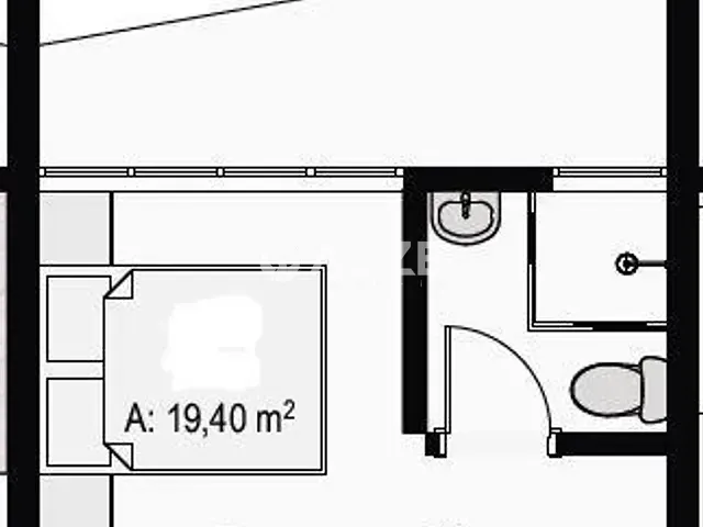 Kitnet com 18m² 1 quarto e 1 banheiro, à venda, no bairro Bigorrilho em Curitiba