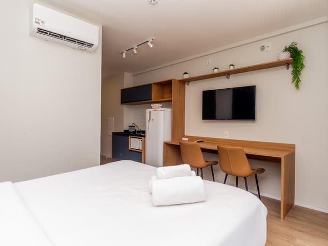Foto do Kitnet - Studio para venda em Vila Madalena com 1 quarto, sendo 1 suíte, 27m² | Lares e Andares Imóveis