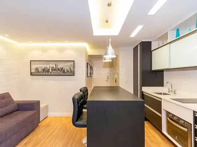 Kitnet com 33m² 1 quarto e 1 banheiro, à venda, no bairro Vila Izabel em Curitiba
