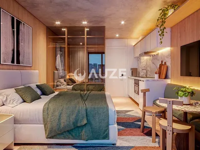 Kitnet com 22m² 1 quarto e 1 banheiro, à venda, no bairro Centro em Curitiba